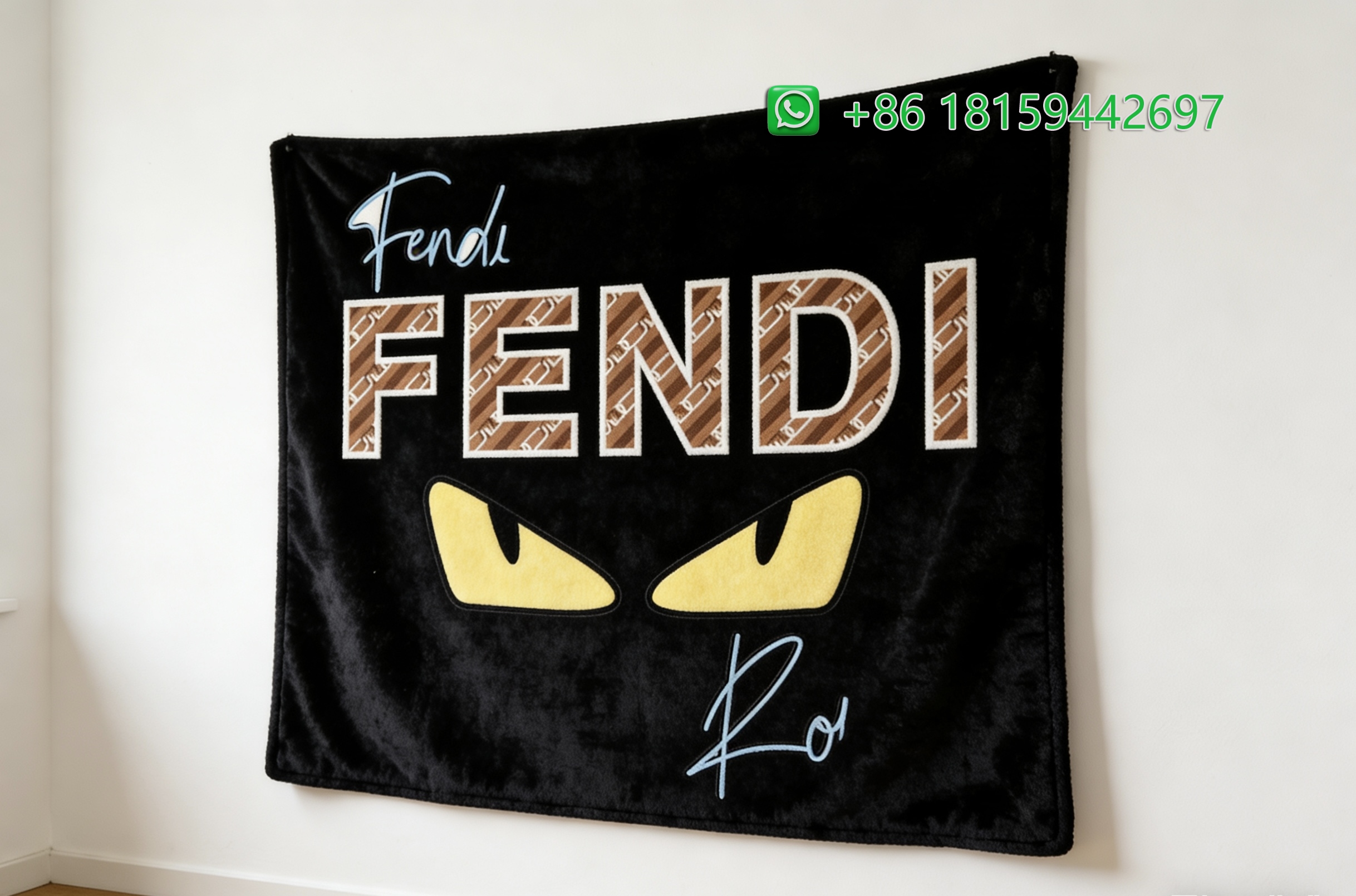 Fendi Throw Blankets